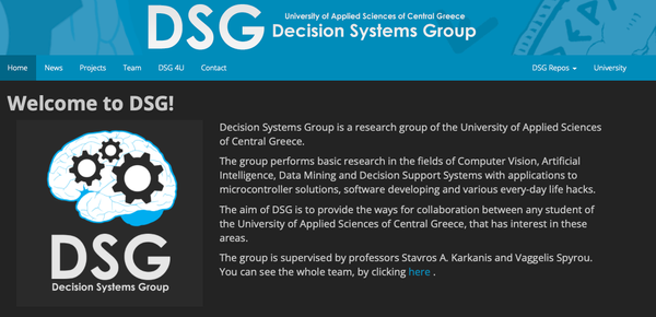 DSG's website is down. Github deployment is live.